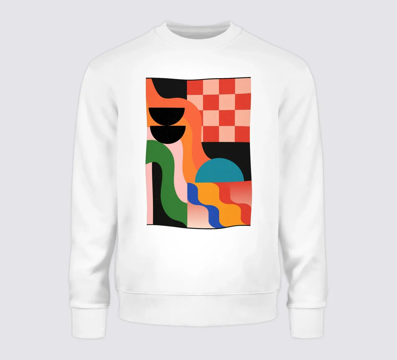 Geometric Shapes 180 sweatshirt by Gaite