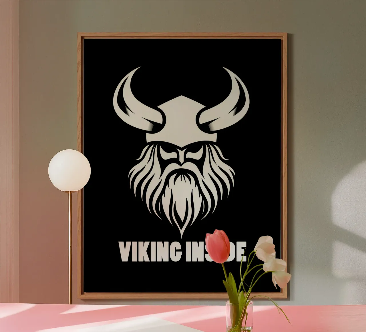 Viking Inside | Design per camicia da uomo alluminio dibond da Autofocus