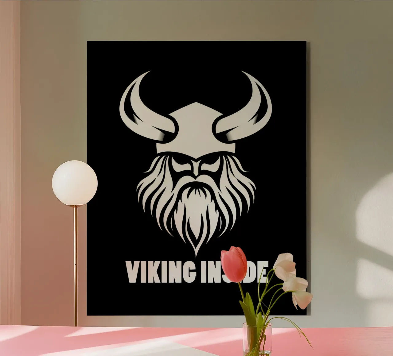 Viking Inside | Design per camicia da uomo alluminio dibond da Autofocus