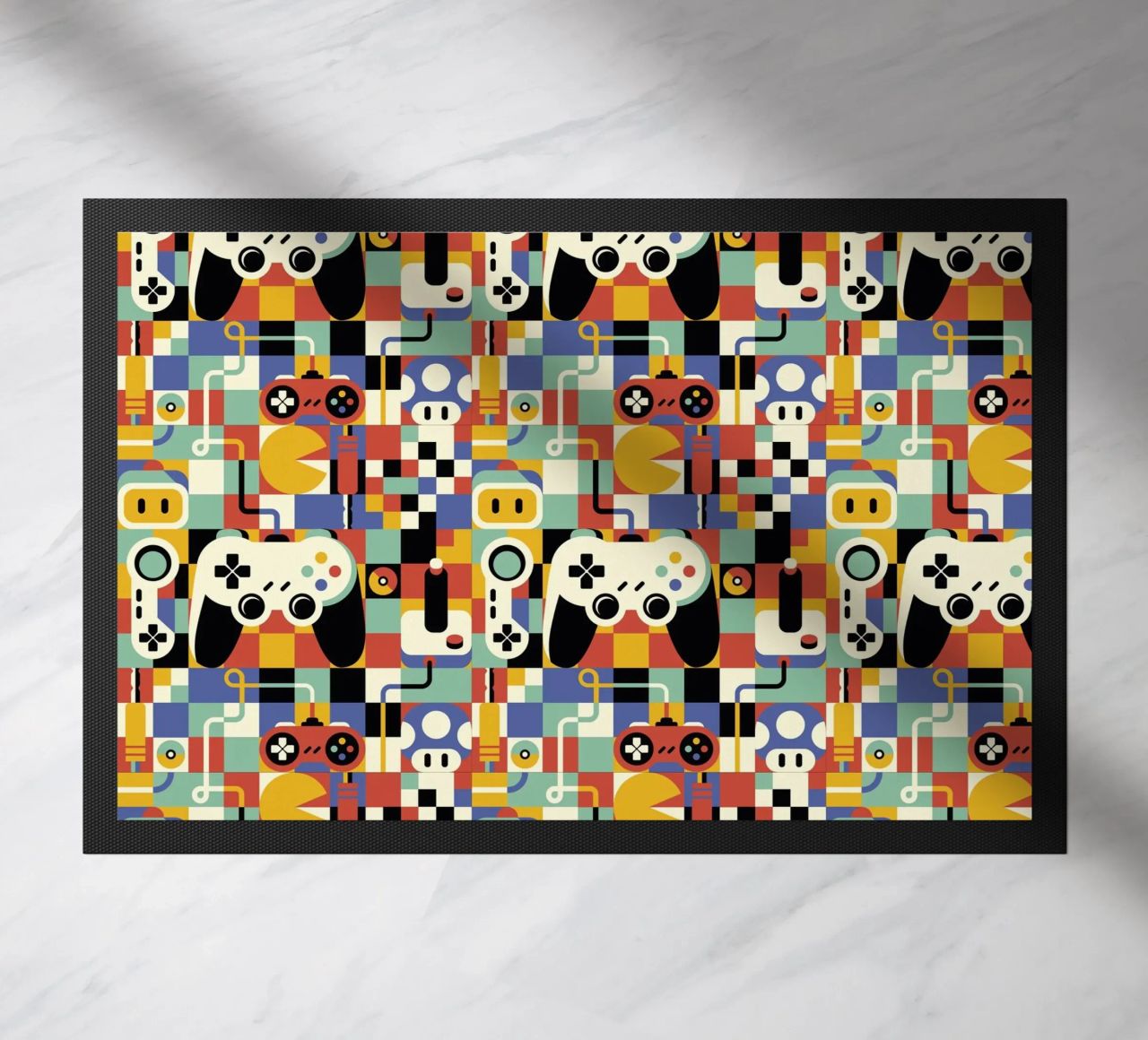 Gamer Art Vintage Design paillasson de Tobe Fonseca