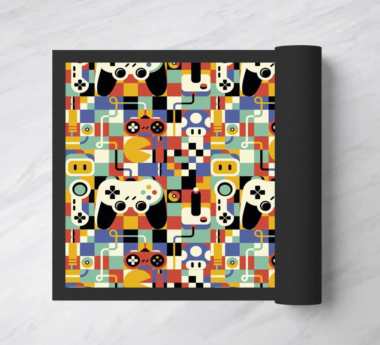 Gamer Art Vintage Design paillasson de Tobe Fonseca