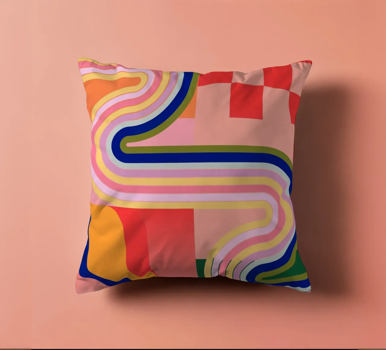 Forme geometriche 178 cuscino da Gaite