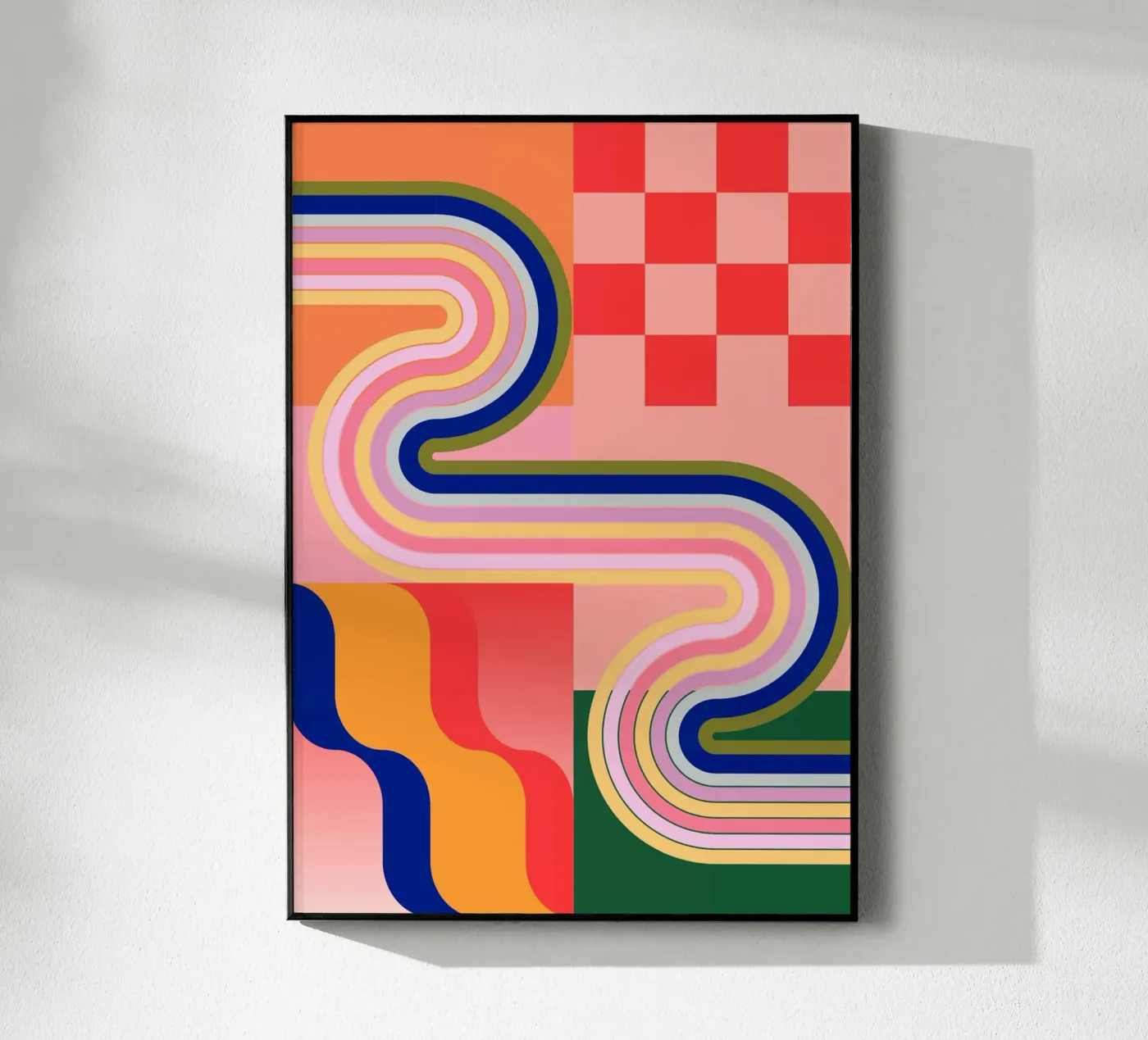 Geometric Shapes 178 acryl van Gaite