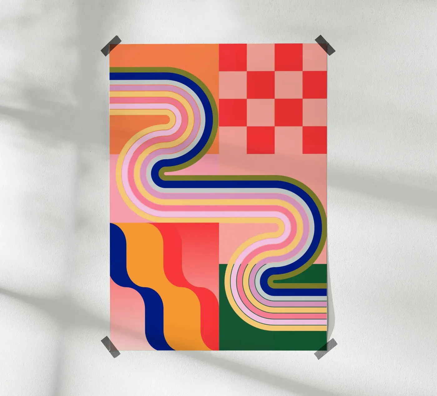 Forme geometriche 178 poster da Gaite