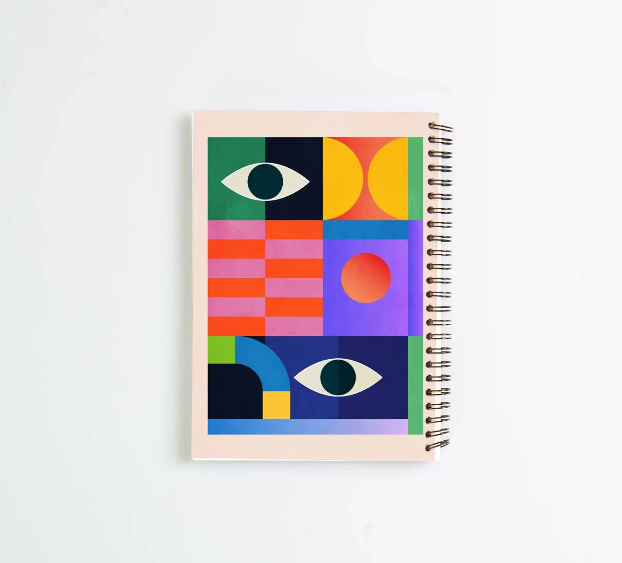 Abstrakte geometrische Formen 200 Ringbuch von Gaite