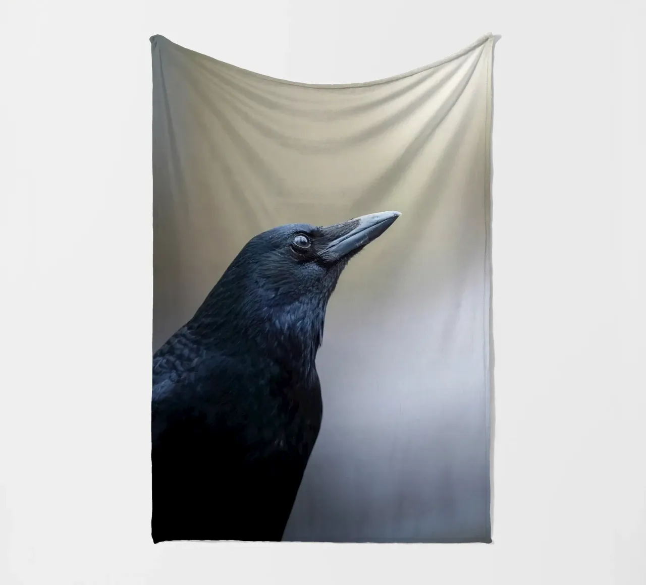 Crow Fleecedecke von Tom's Wildlife