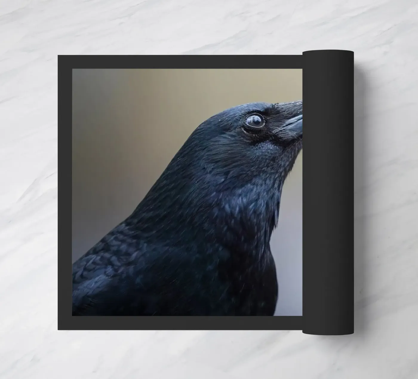 Crow doormat by Tom's Wildlife