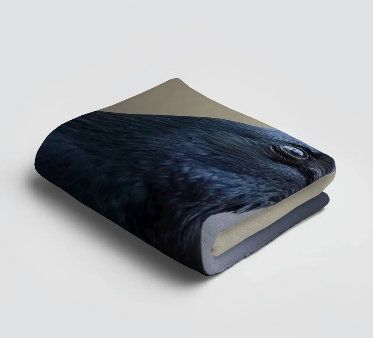 Crow towel by Tom's Wildlife