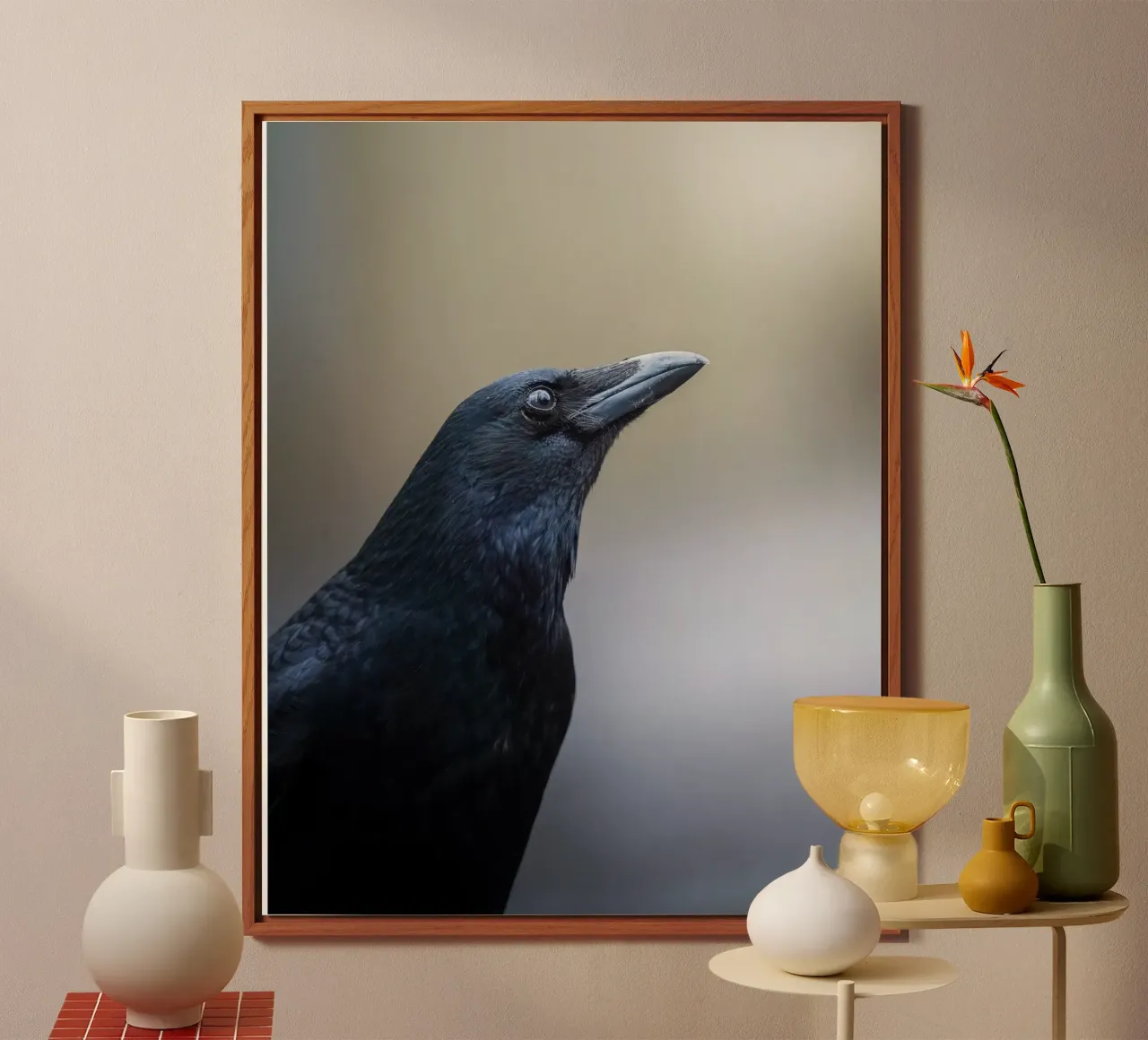 Crow forex plate by Tom's Wildlife