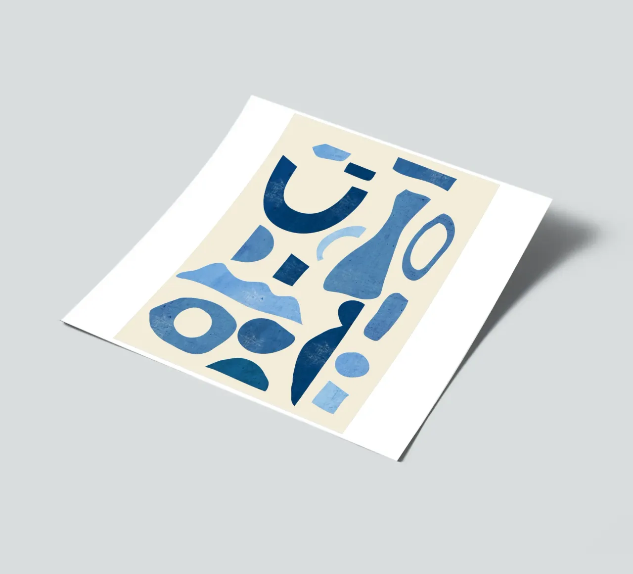 Abstrakte Formen 38 Stickerbogen von ThingDesign