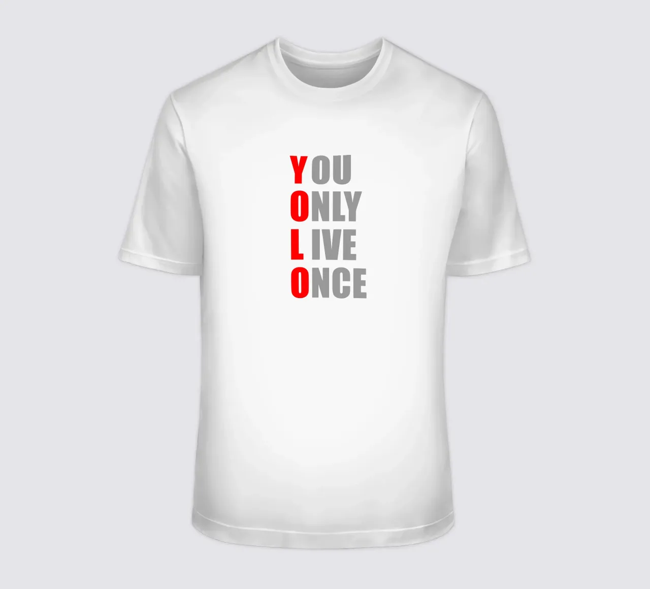 YOLO | You Only Live Once | Shirt Design T-Shirt von Autofocus