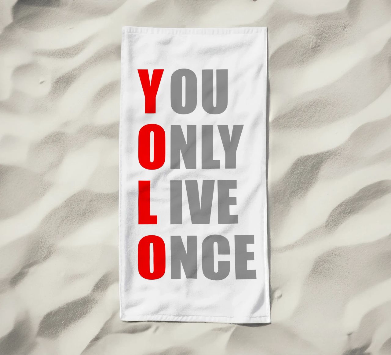 YOLO | You Only Live Once | Shirt Design telo mare da Autofocus