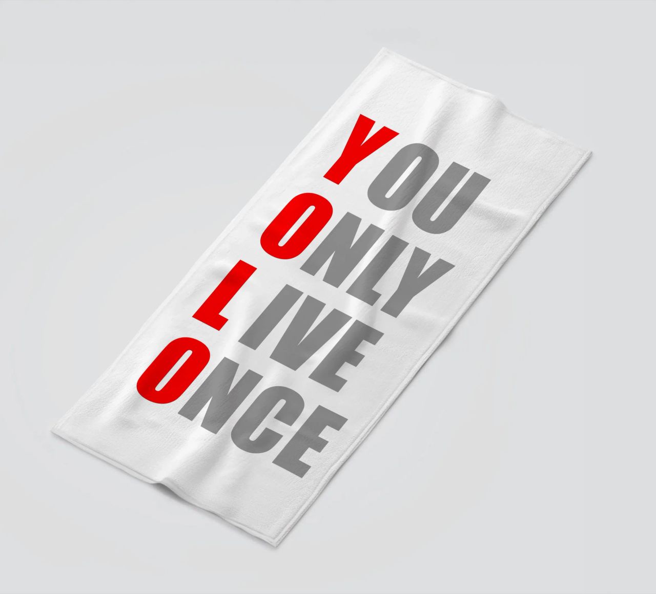 YOLO | You Only Live Once | Shirt Design telo mare da Autofocus