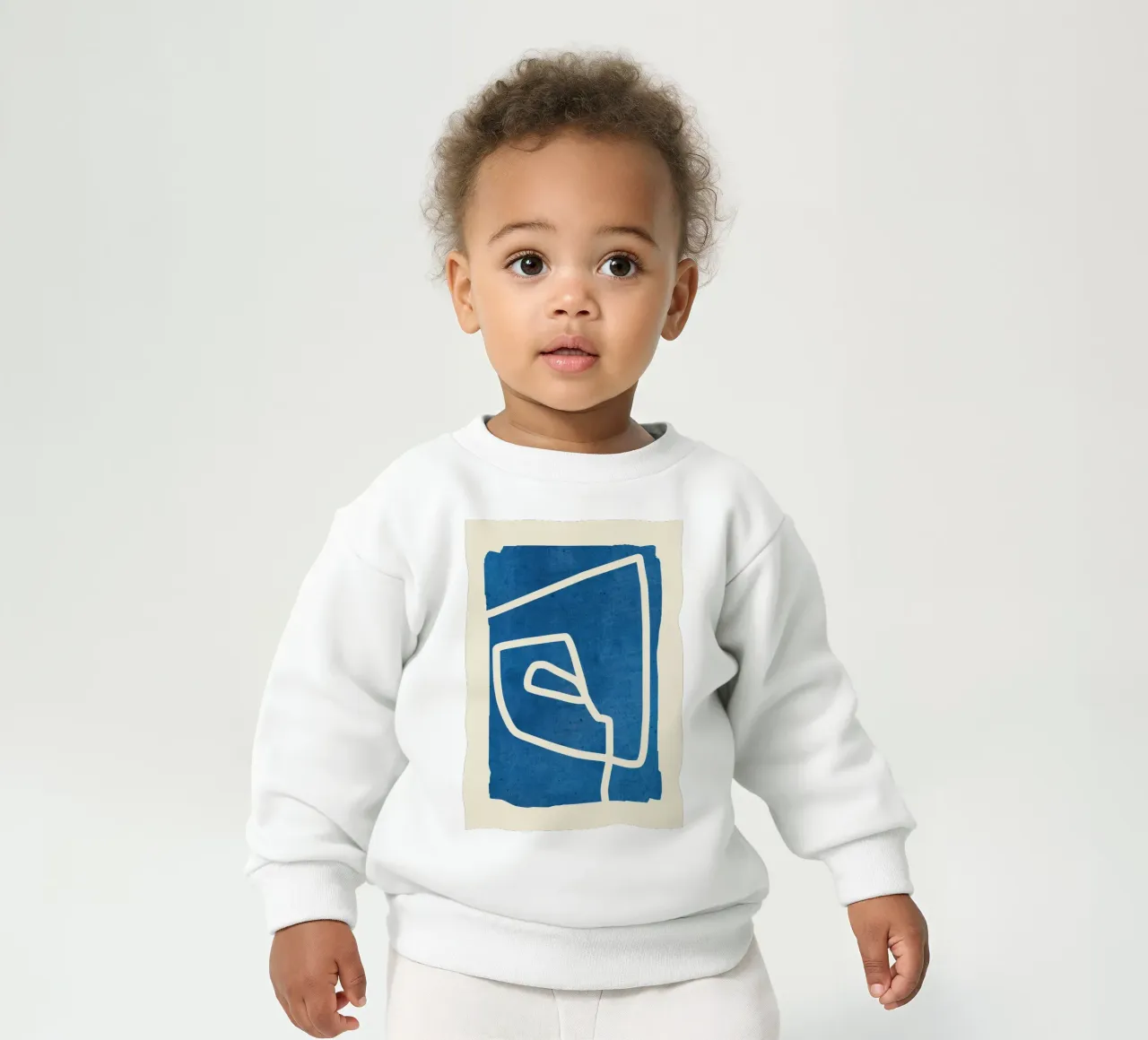 astratto minimo 57 felpa neonato da ThingDesign