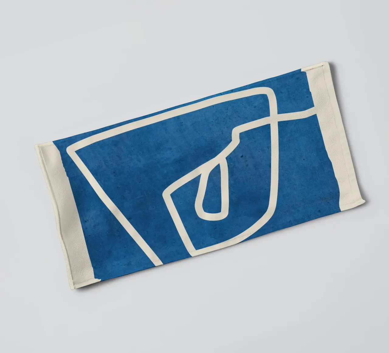 abstrait minimal 57 serviette de bain de ThingDesign