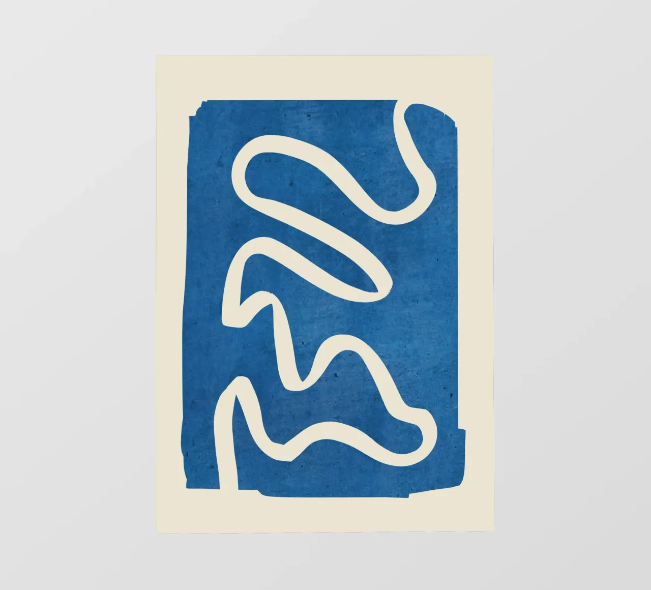abstract minimal 31 Blue photo wallpaper by ThingDesign