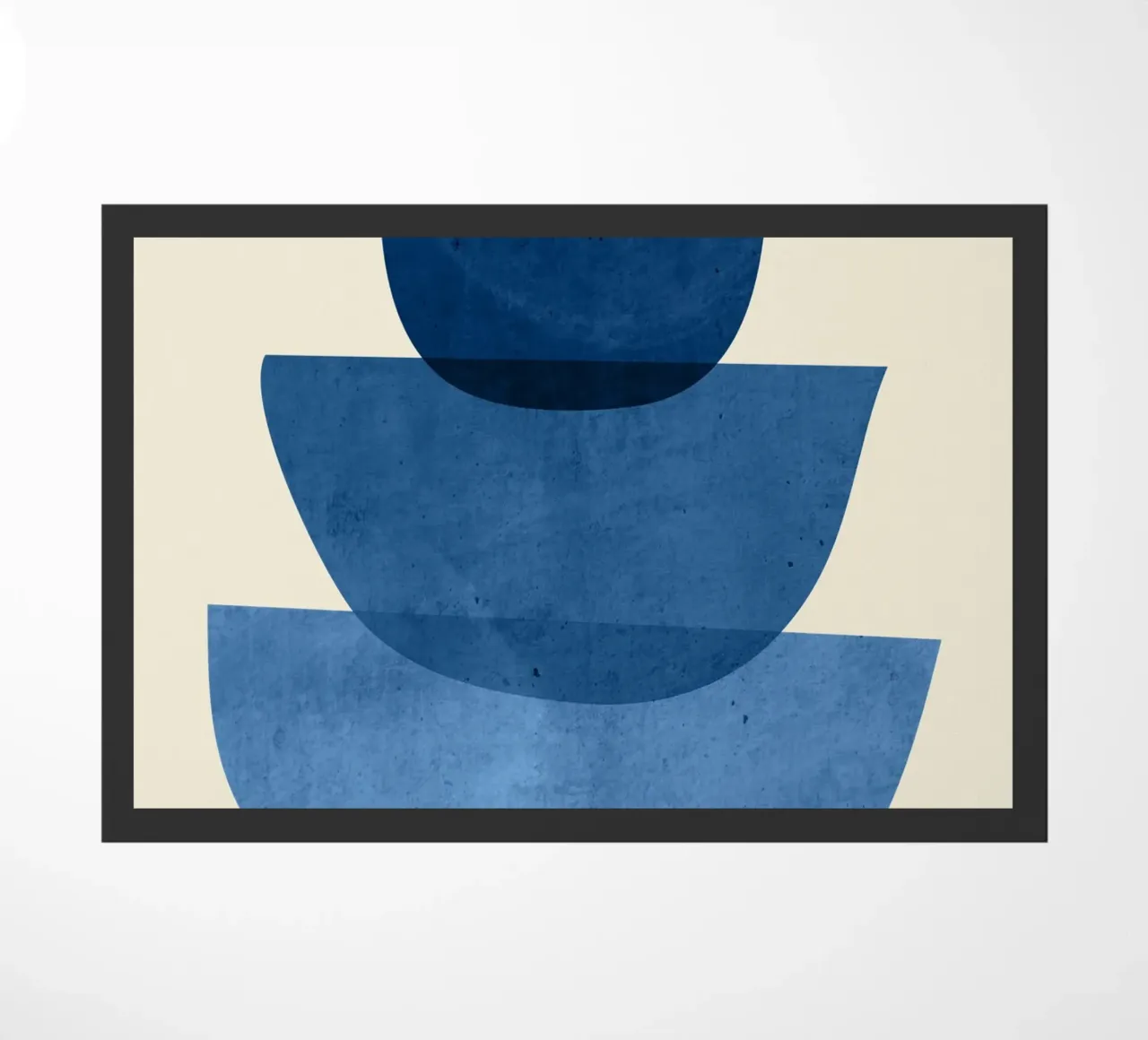 Forme astratte 37 Blu zerbino da ThingDesign