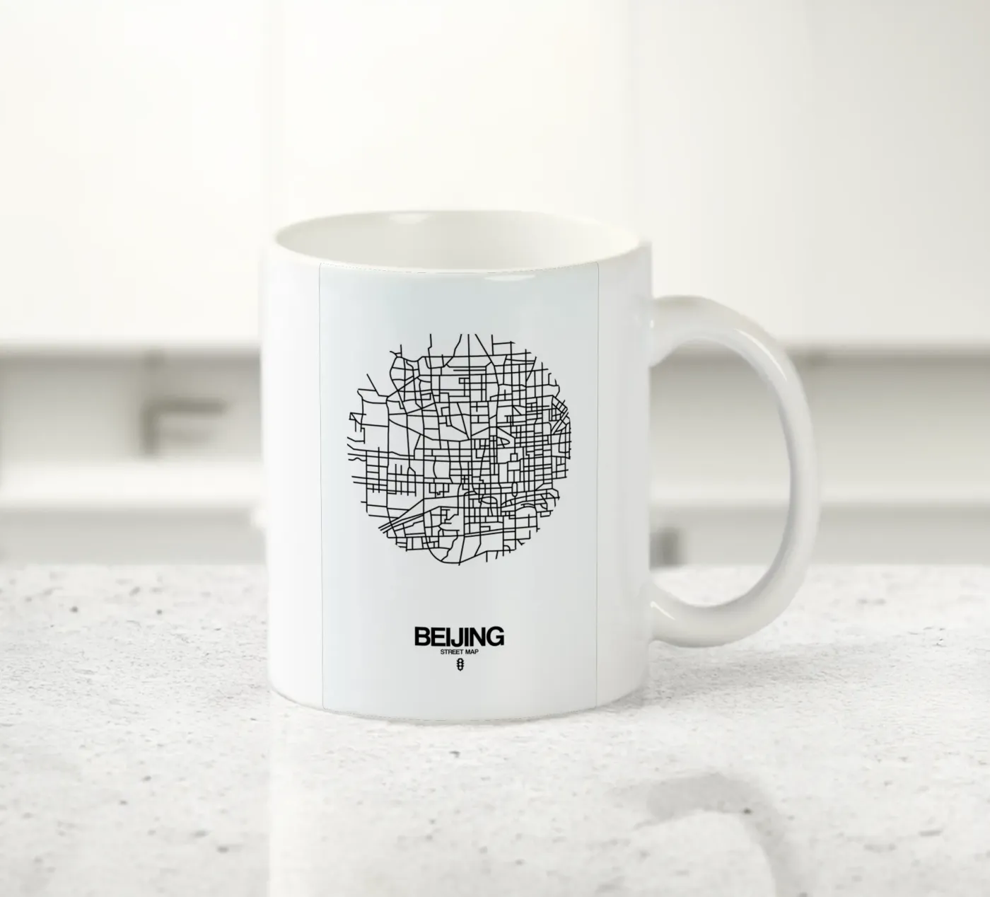 Beijing ceramic mug by Naxart