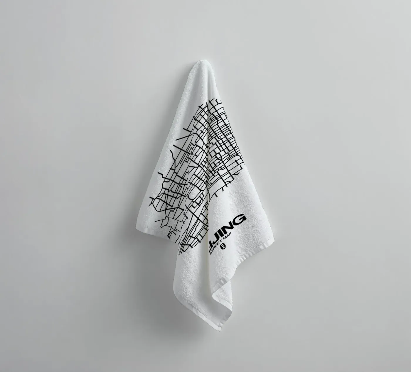 Beijing towel by Naxart