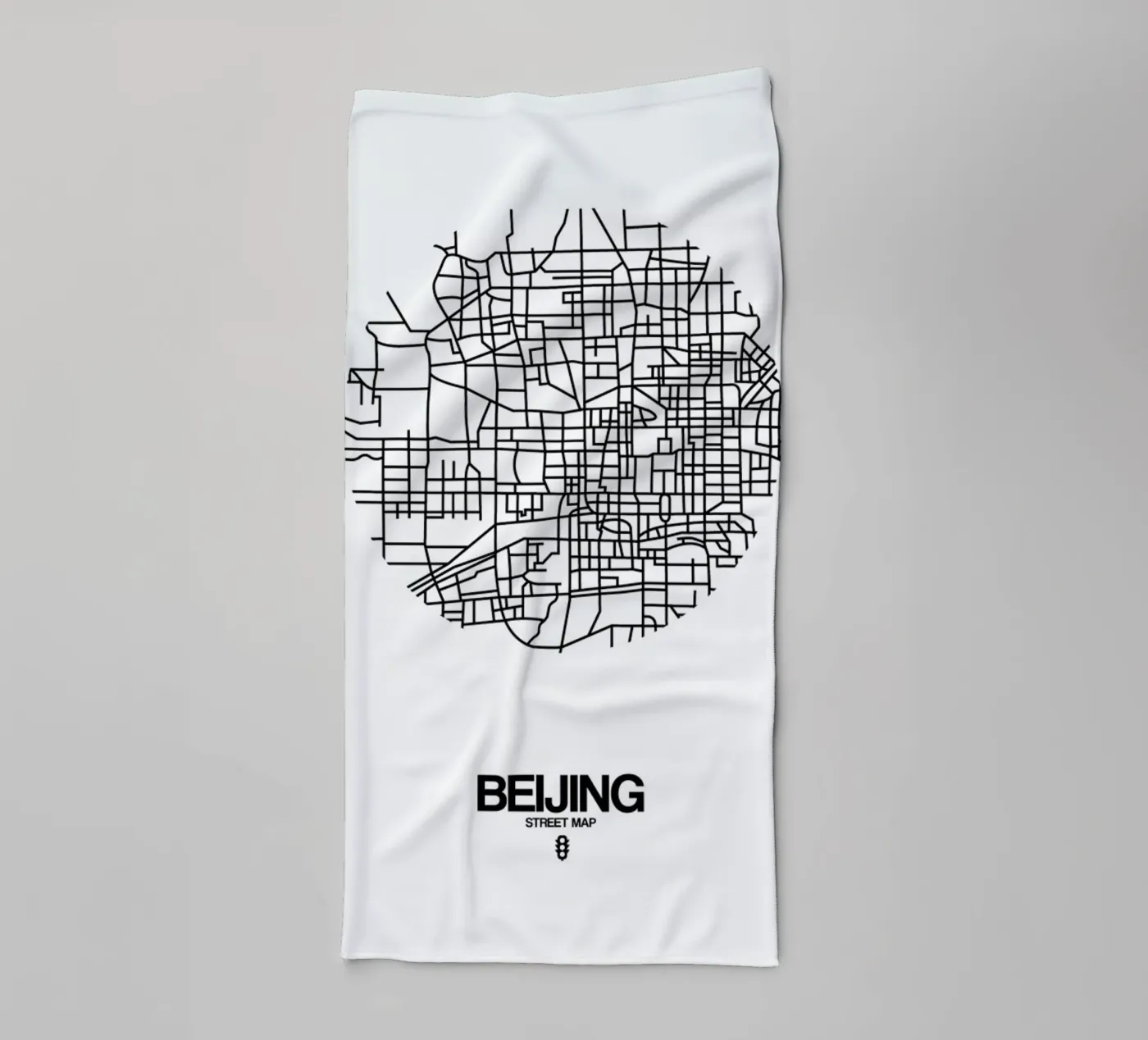 Beijing towel by Naxart