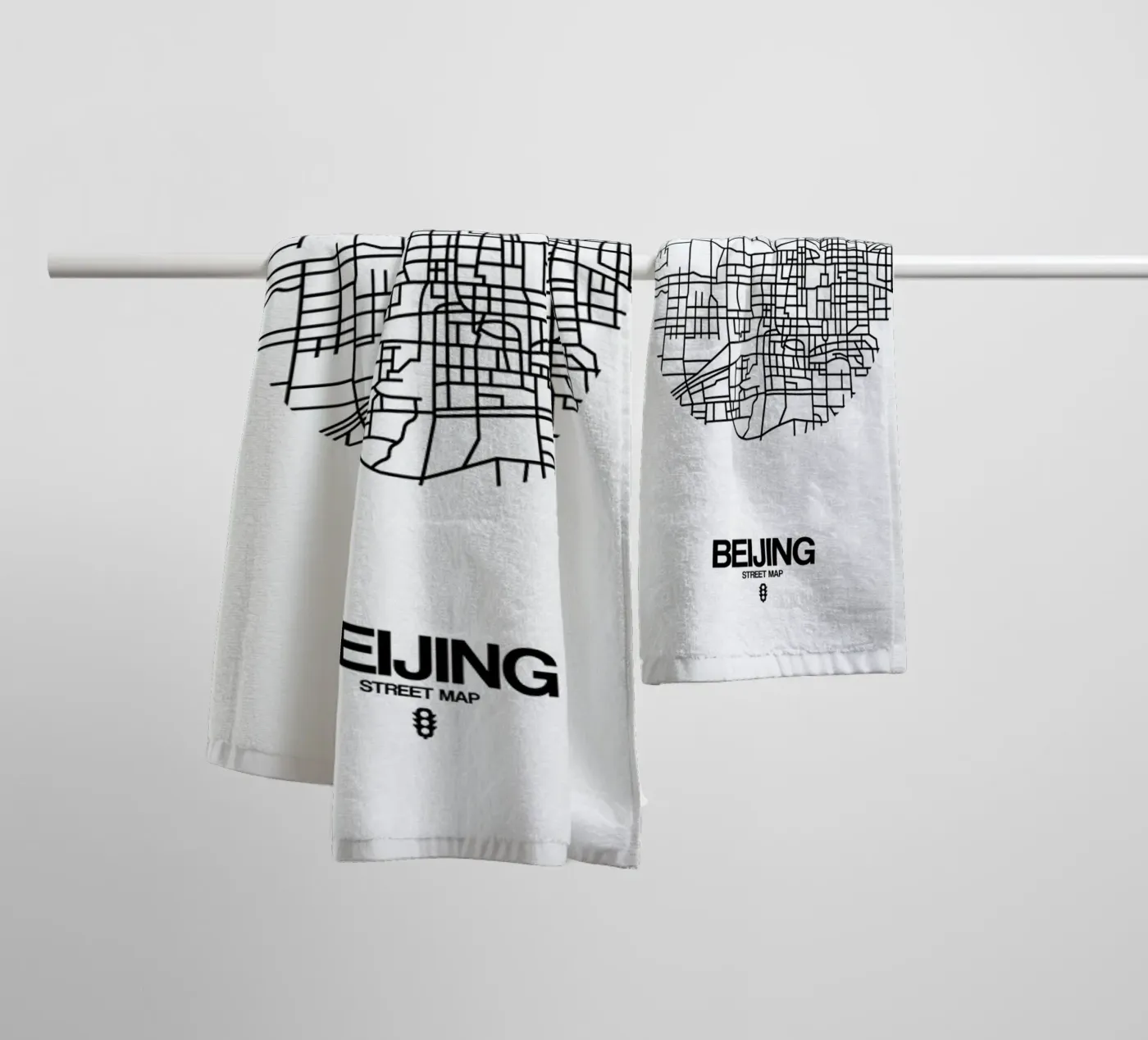 Beijing towel by Naxart
