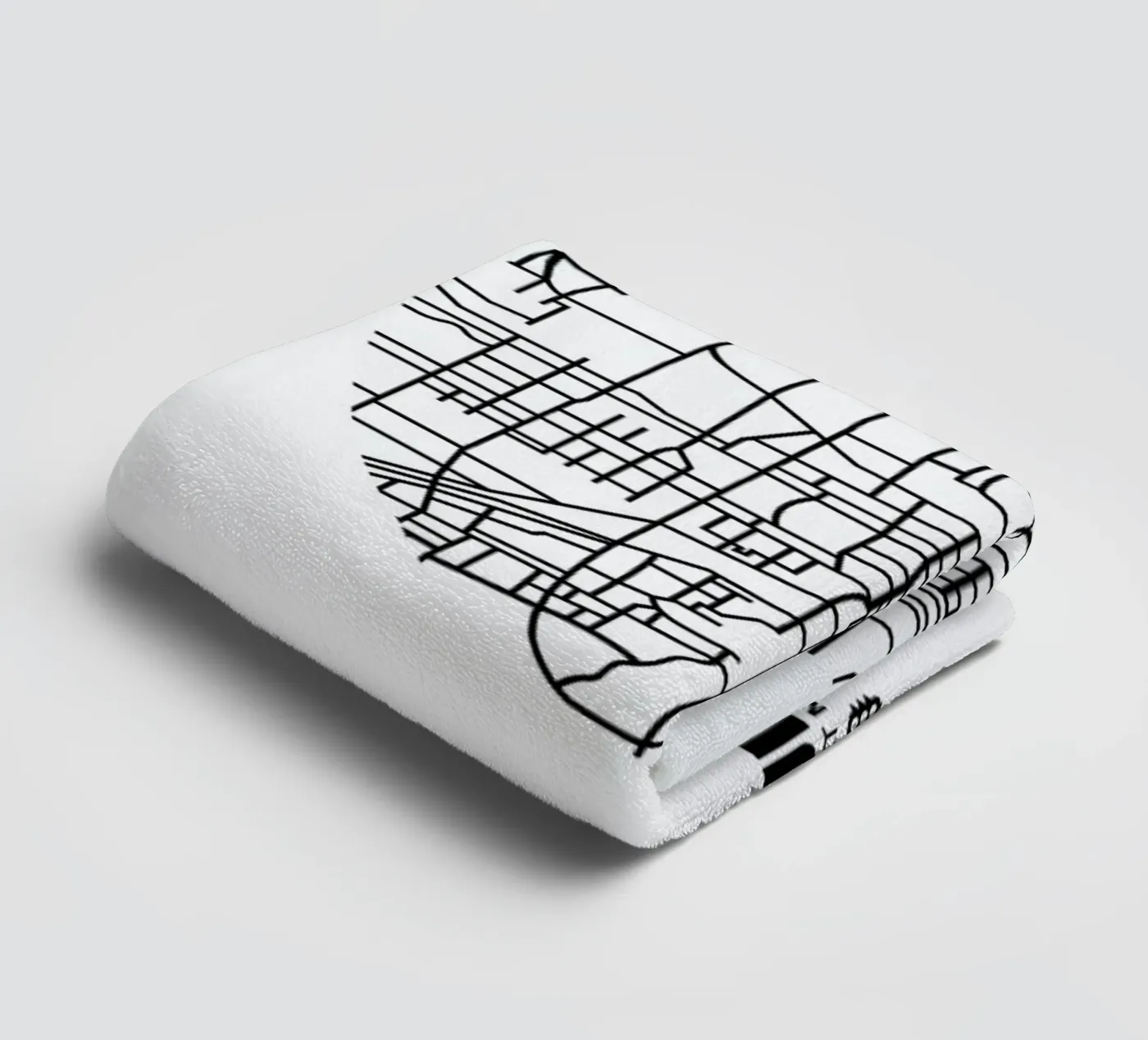 Beijing Handtuch von Naxart