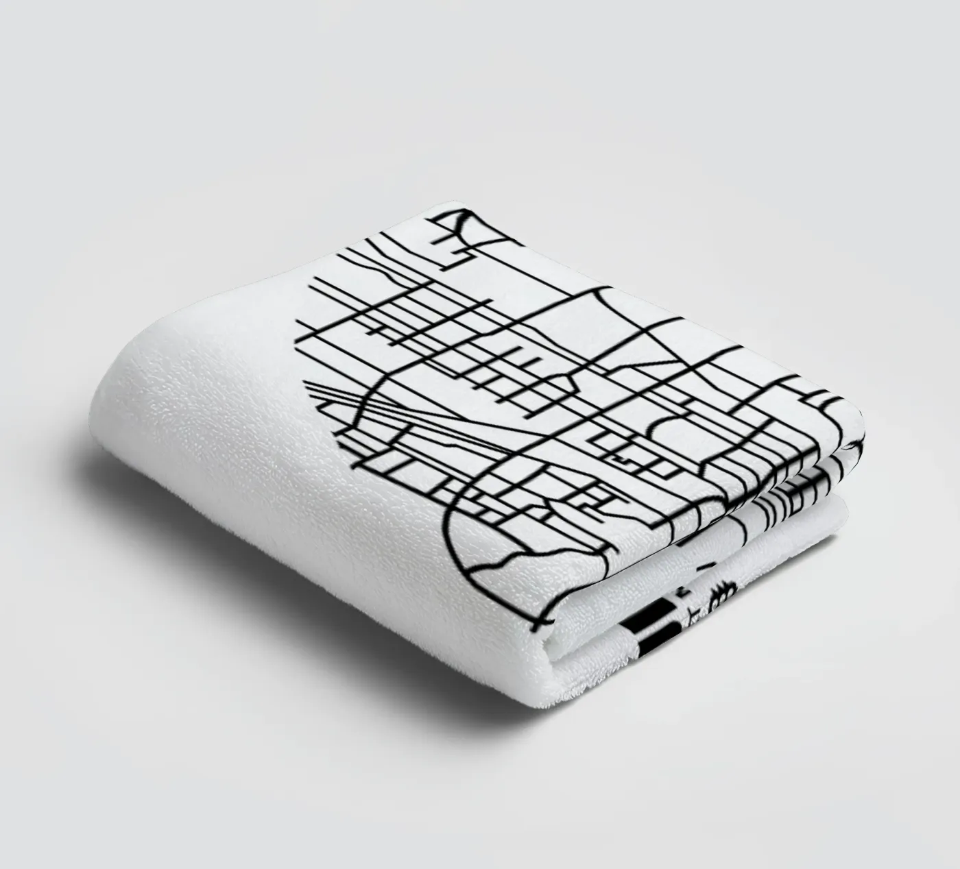 Beijing towel by Naxart