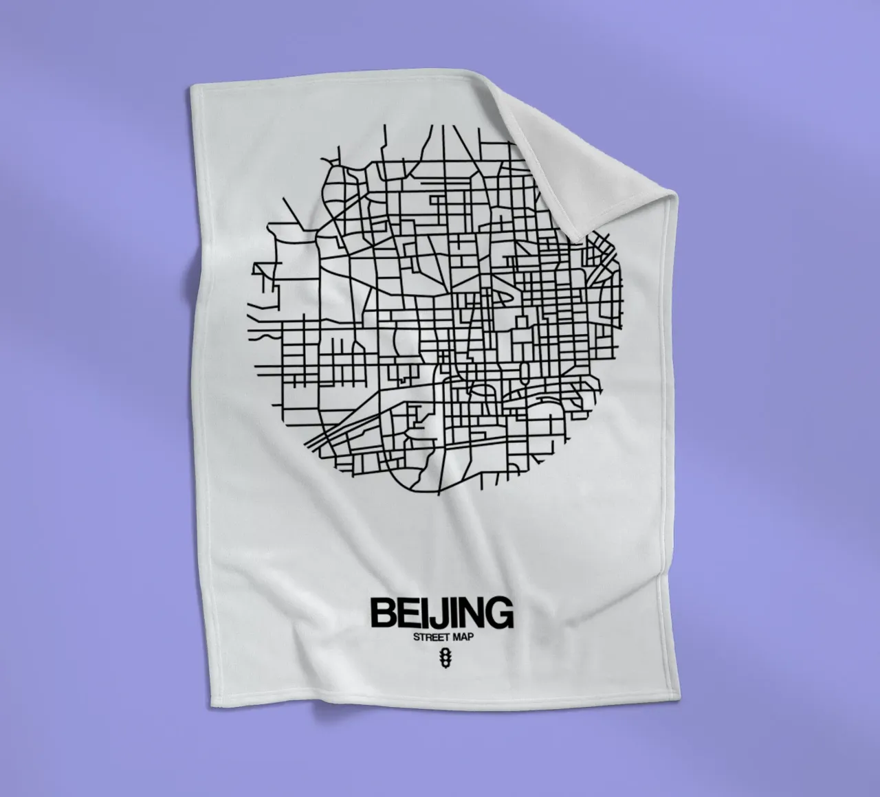 Beijing Fleecedecke von Naxart