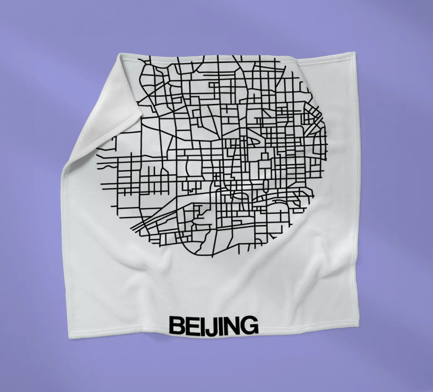 Beijing Fleecedecke von Naxart