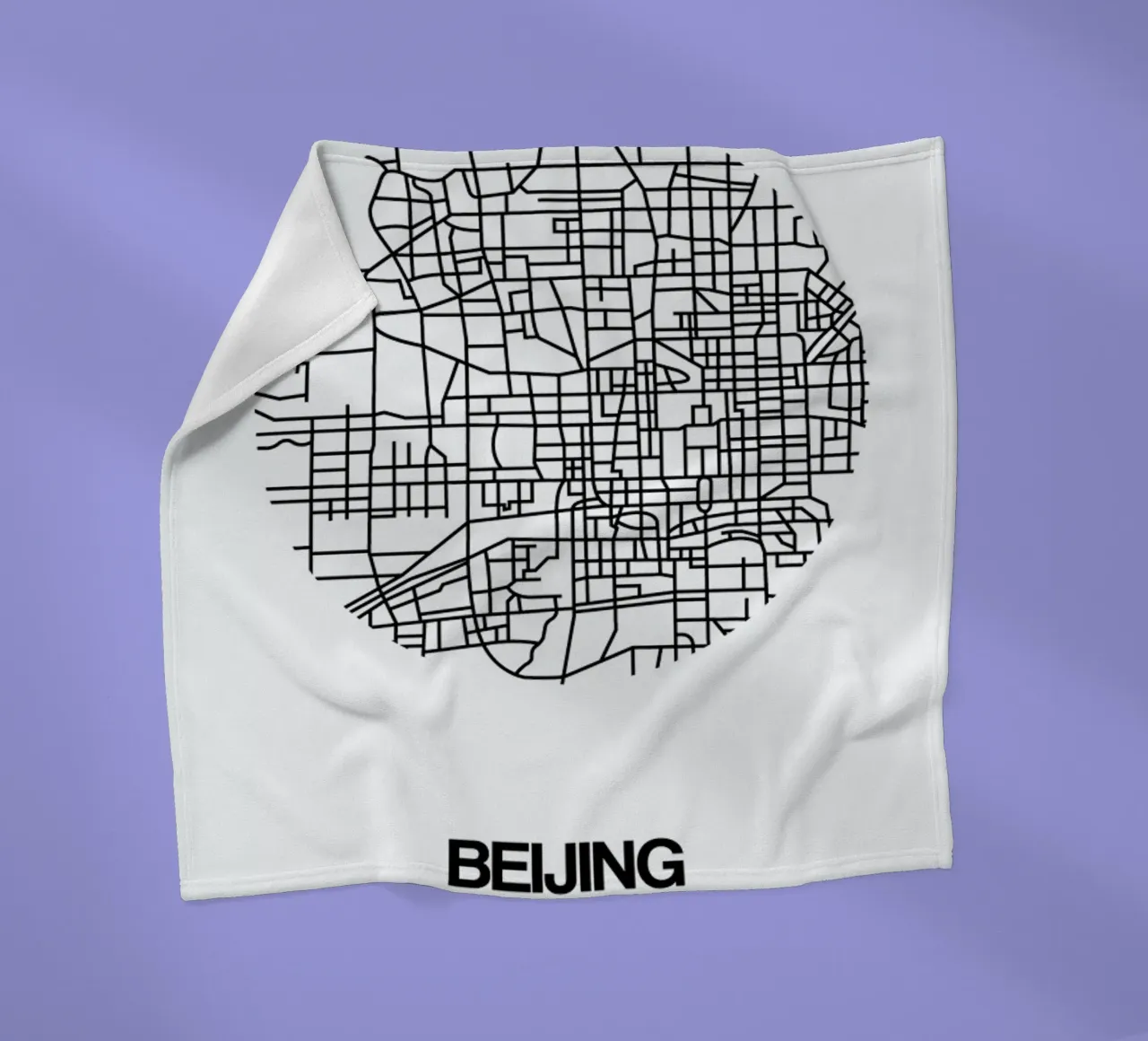 Beijing Fleecedecke von Naxart