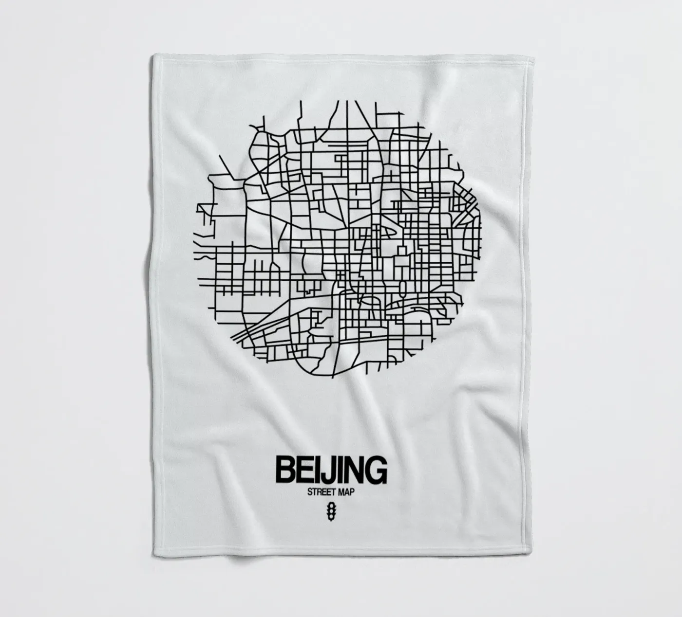 Beijing Fleecedecke von Naxart