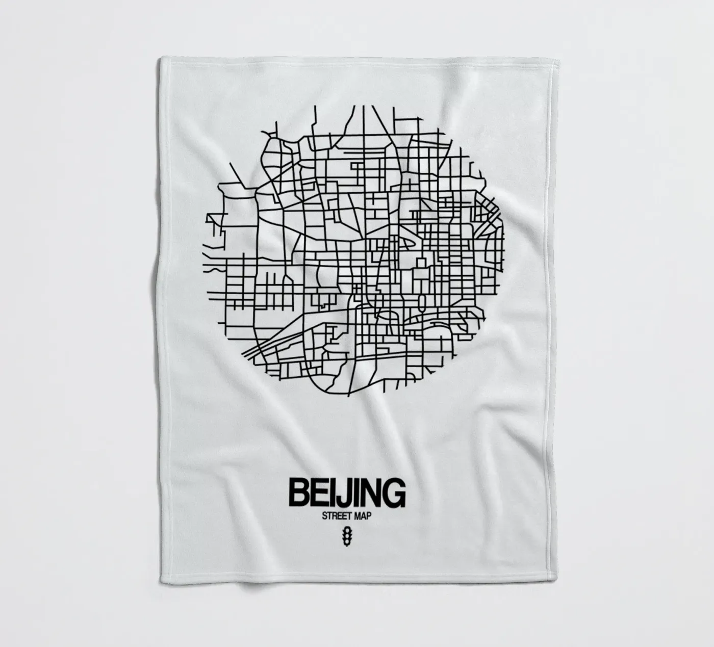 Beijing Fleecedecke von Naxart