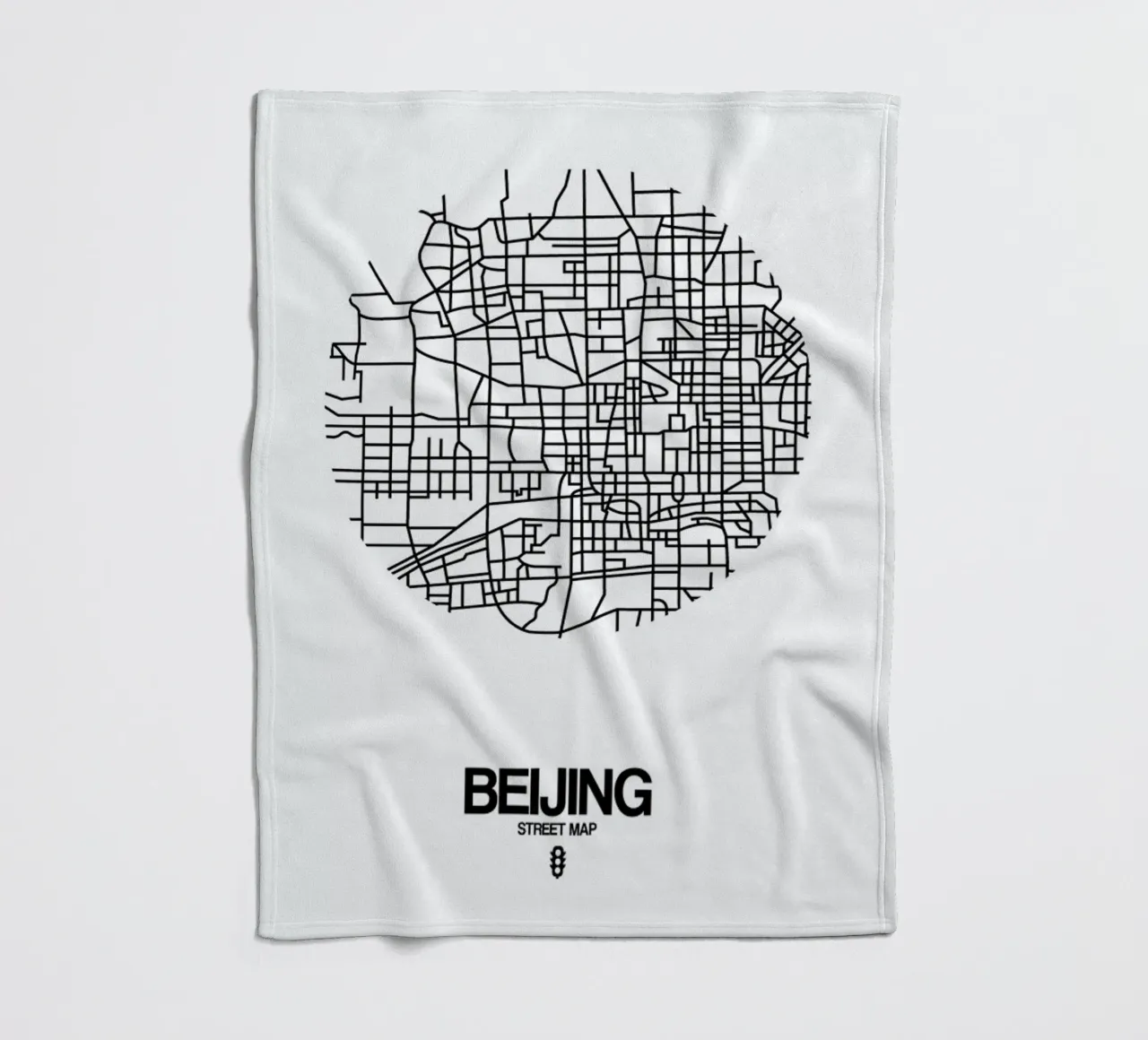Beijing Fleecedecke von Naxart