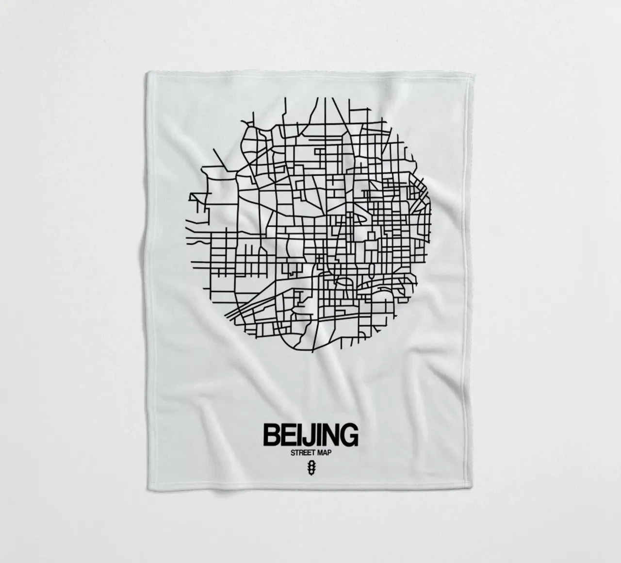 Beijing Fleecedecke von Naxart