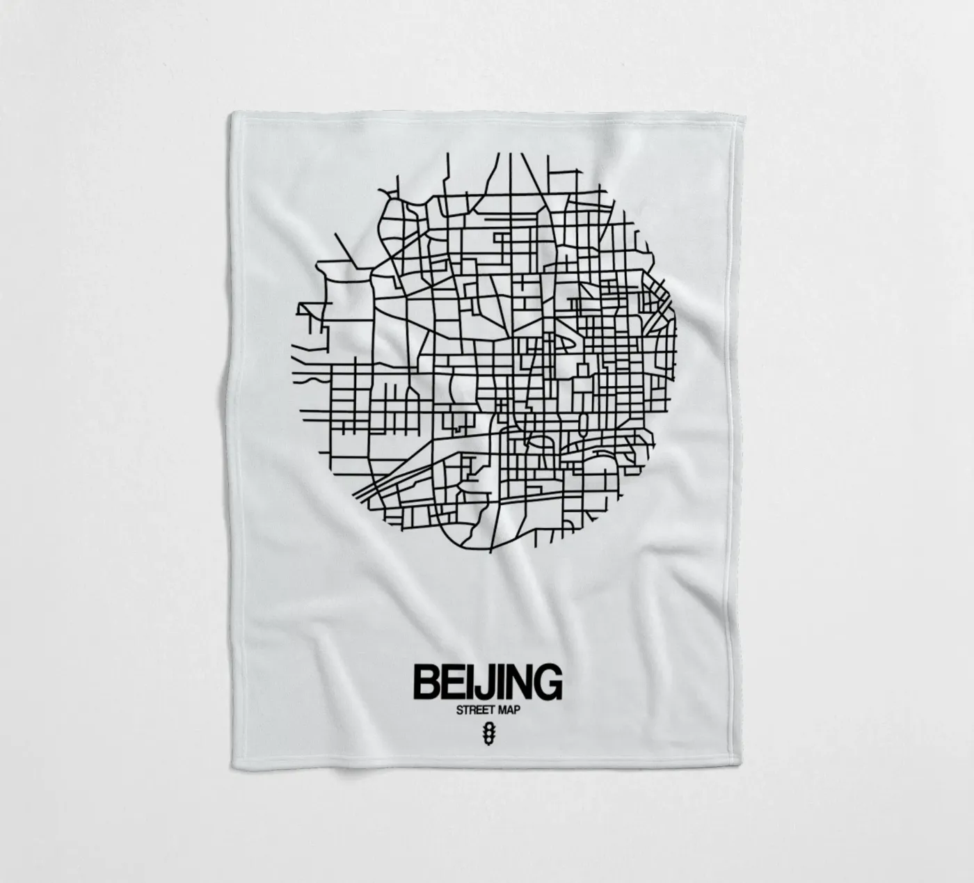 Beijing Fleecedecke von Naxart