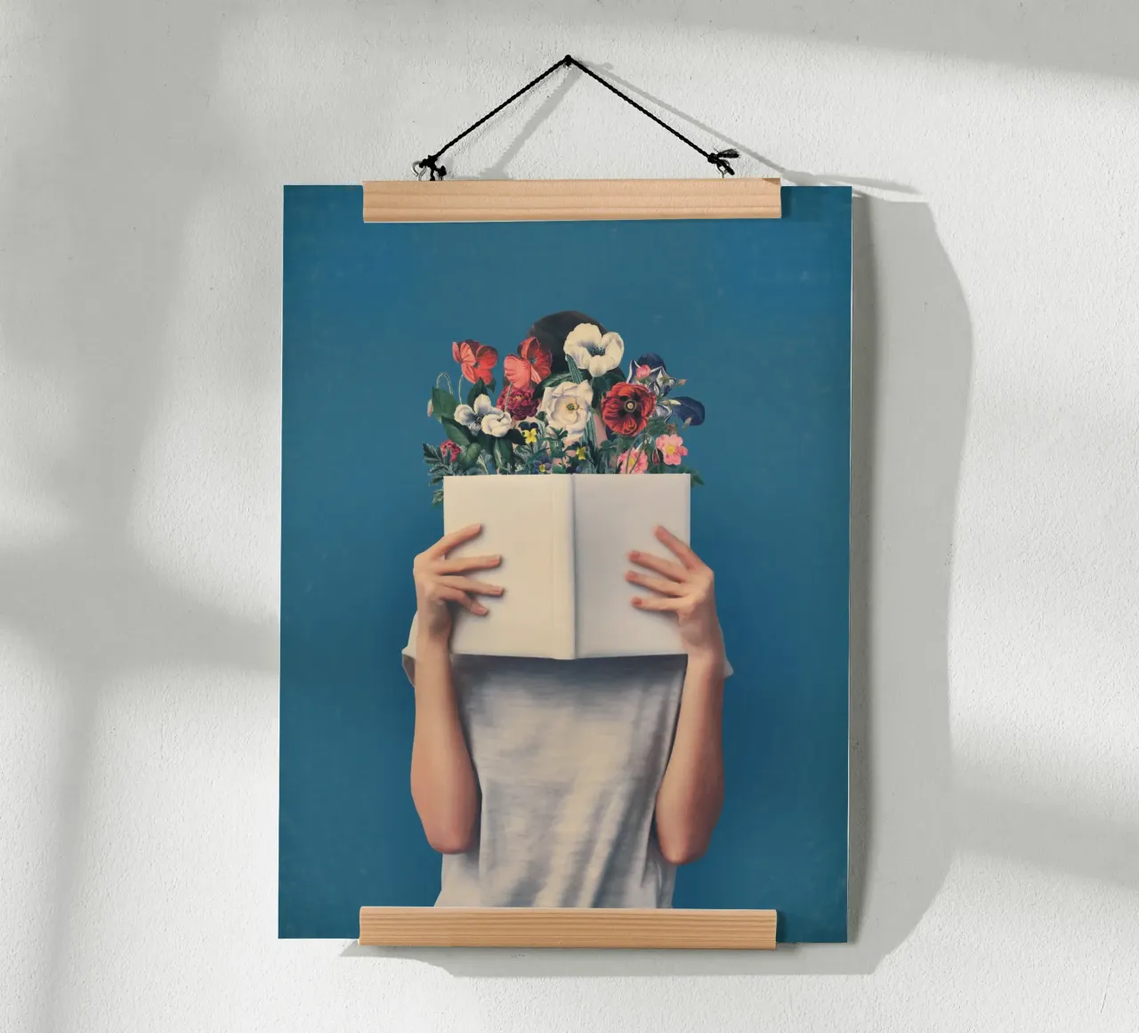 Il sognatore 4 poster con telaio in legno da dada22