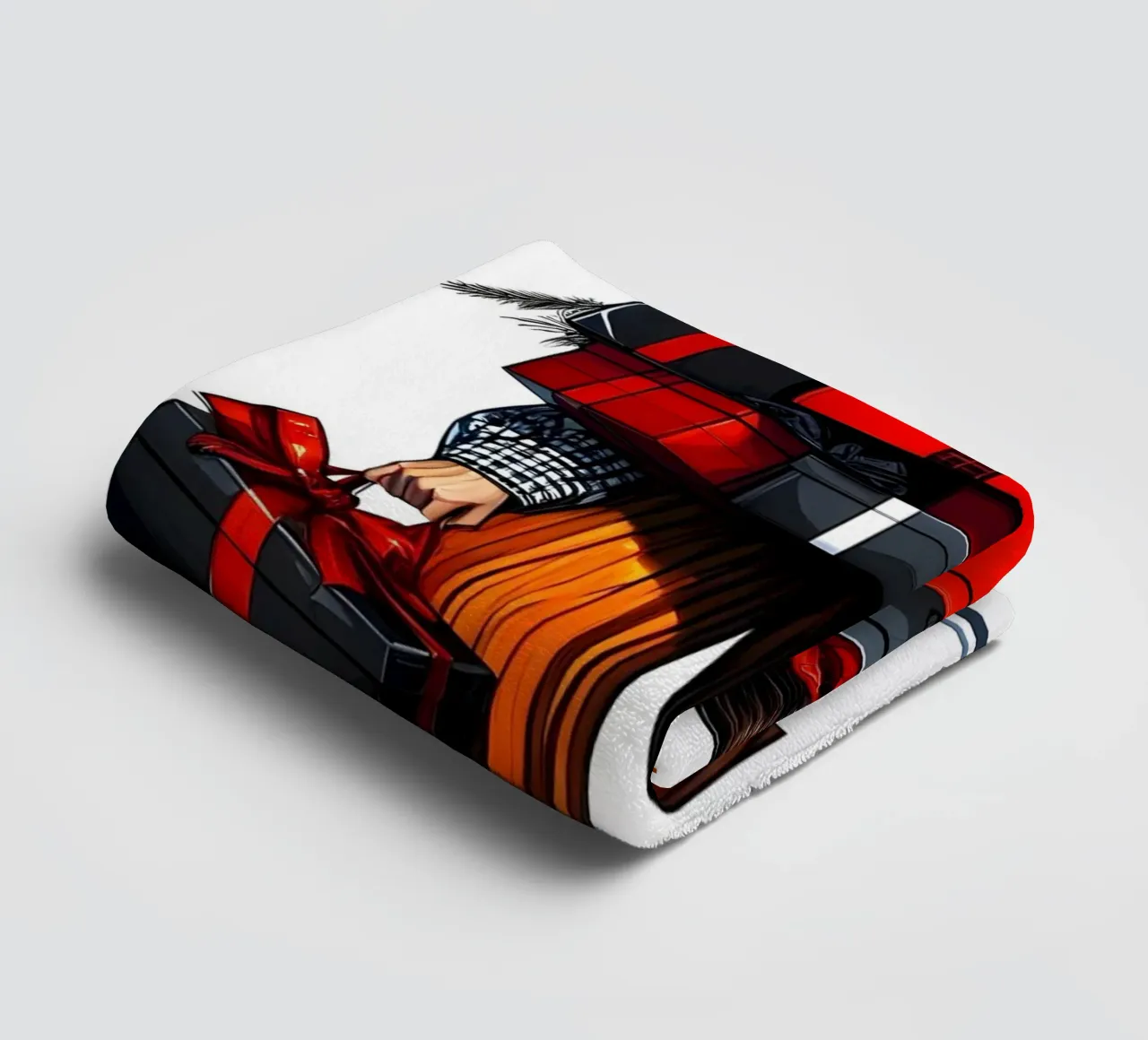 CHRISTMAS GIFTS GALORE Handtuch von ARTOMATIC