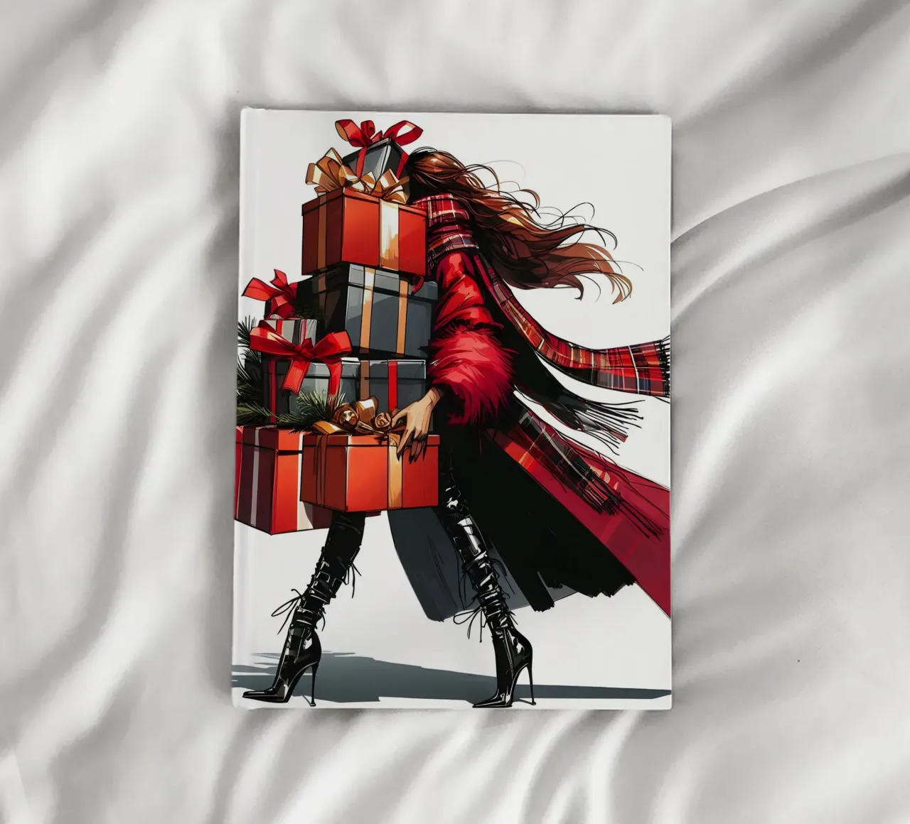 CHRISTMAS ALL WRAPPED UP notebook by ARTOMATIC