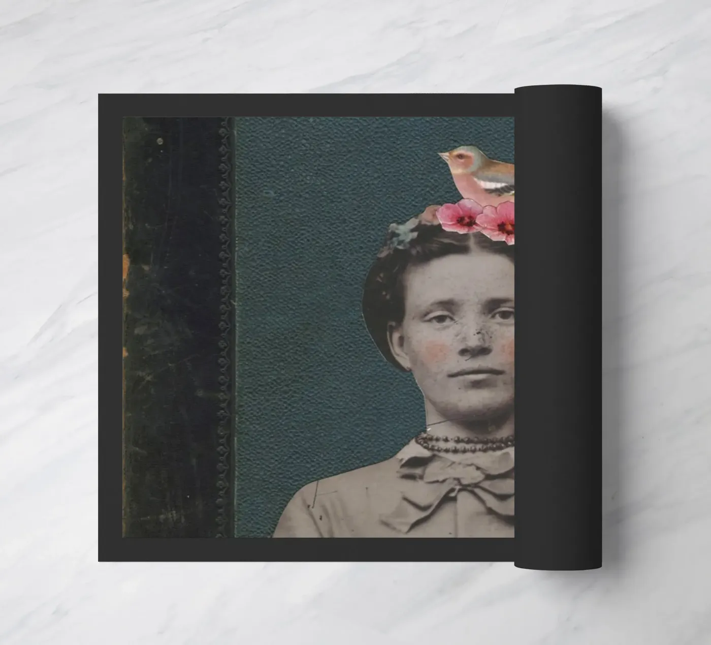 De vink deurmat van Cassia Beck Collage