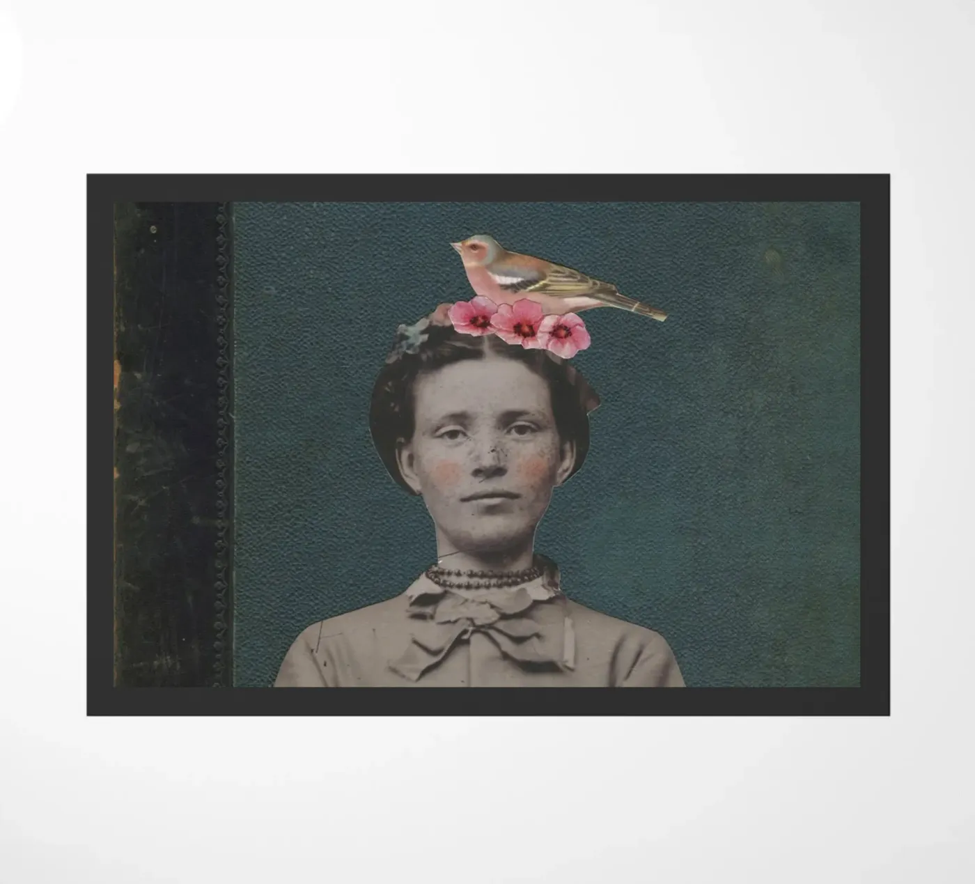 De vink deurmat van Cassia Beck Collage