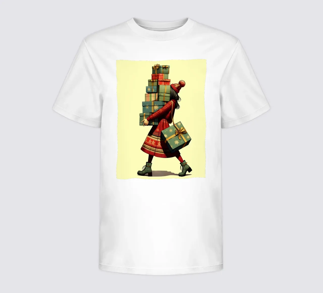 MERRY CHRISTMAS kids t-shirt by ARTOMATIC