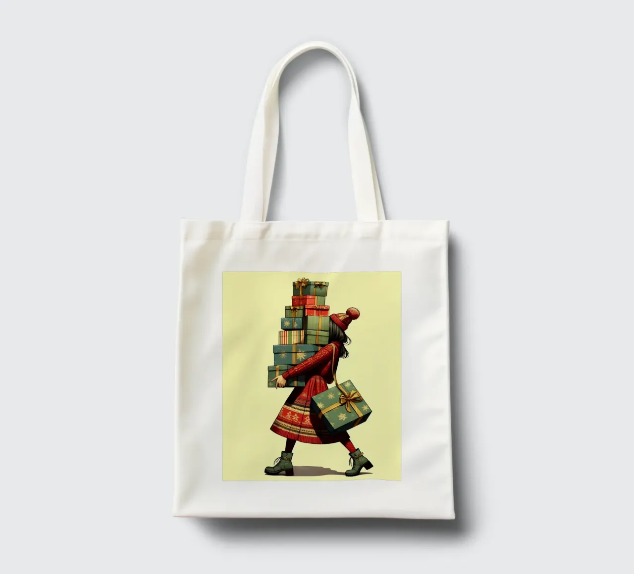 MERRY CHRISTMAS tote bag by ARTOMATIC