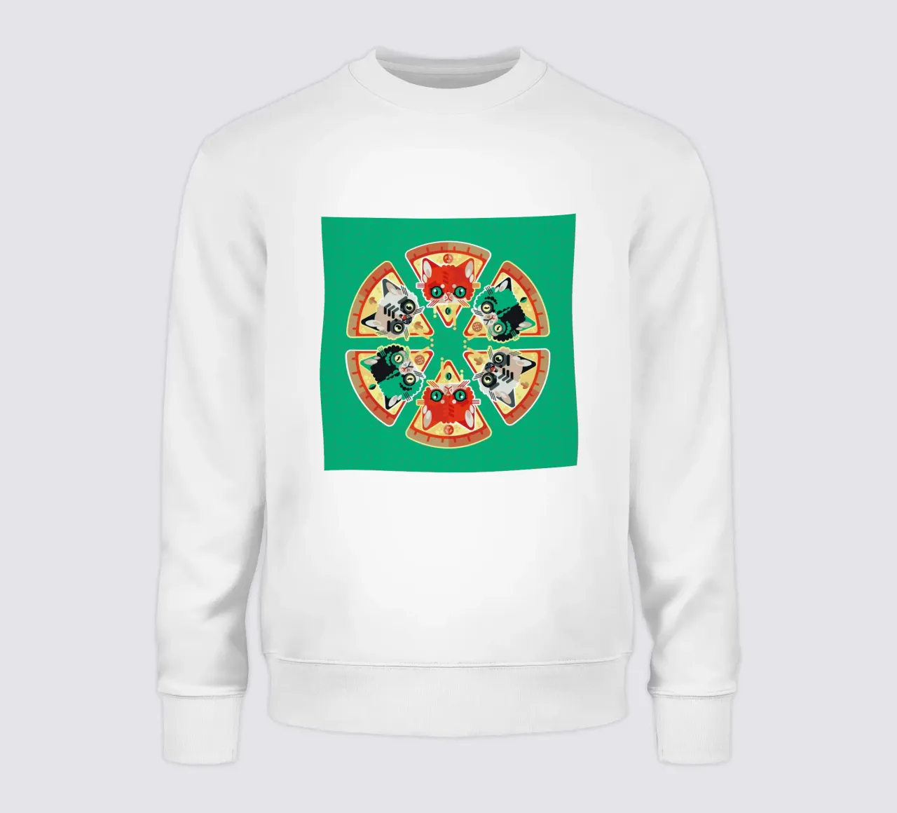 Pizza Slice Cats felpa da Chobopop