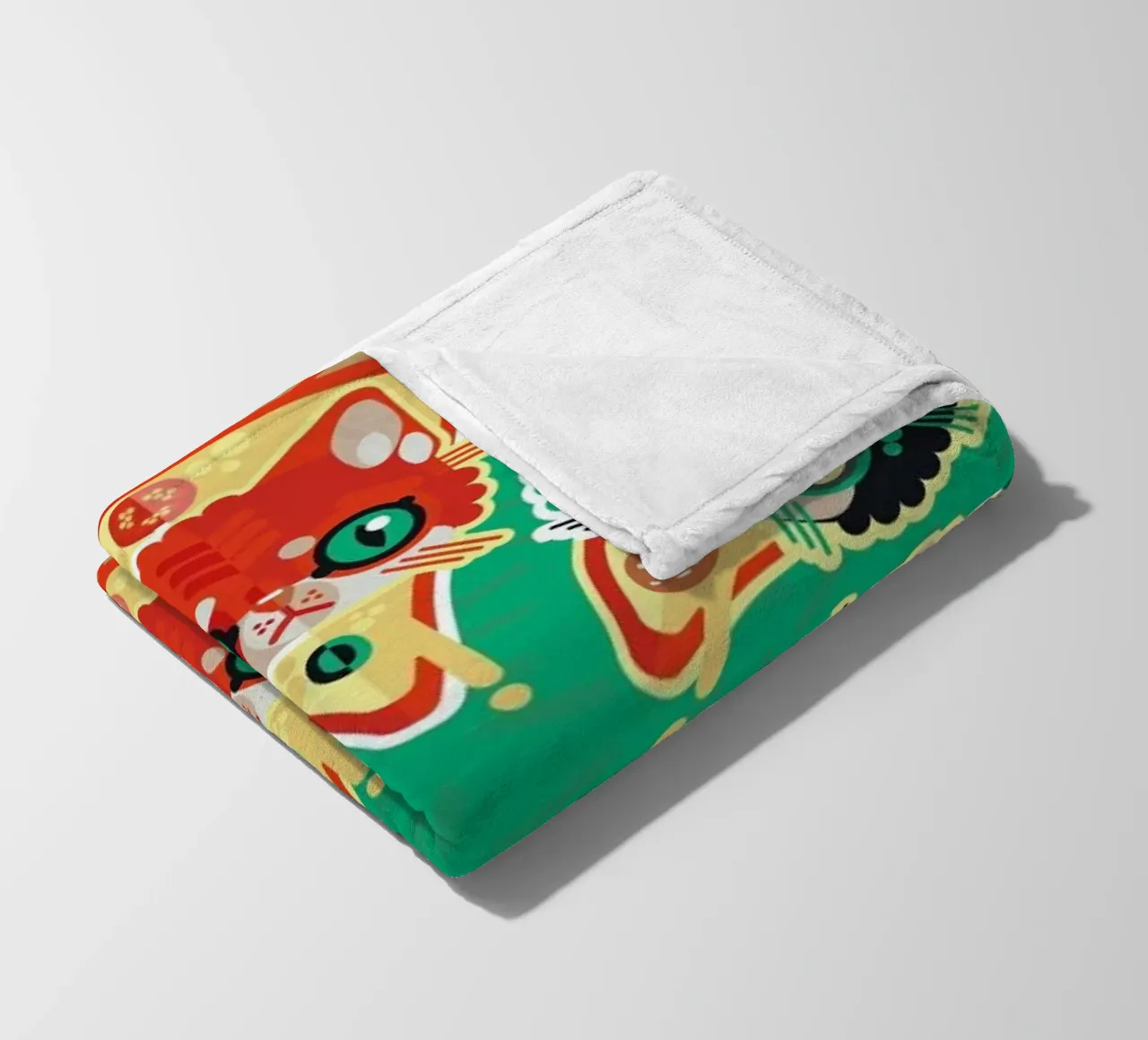 Pizza Slice Cats coperta in pile da Chobopop