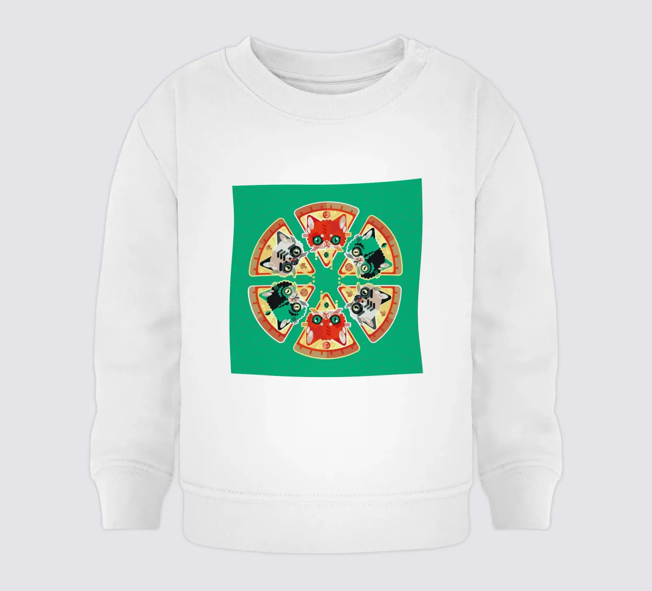 Pizza Slice Cats felpa neonato da Chobopop