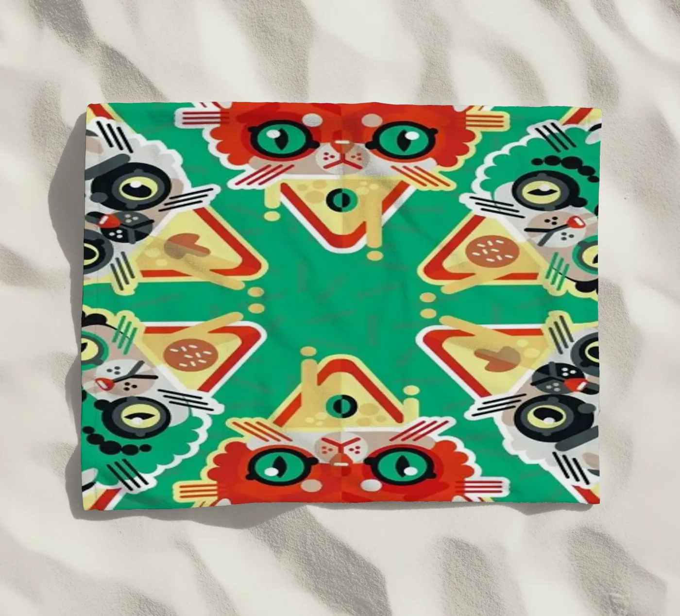 Pizza Slice Cats telo mare da Chobopop