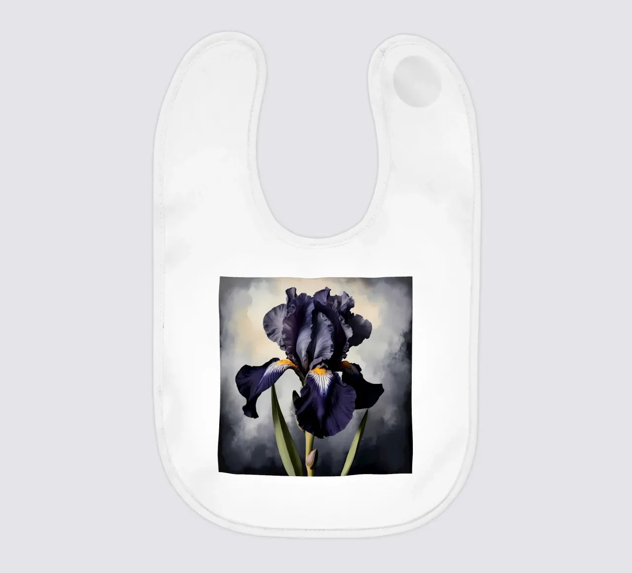 Iris nero bavaglino da Artistic-shop