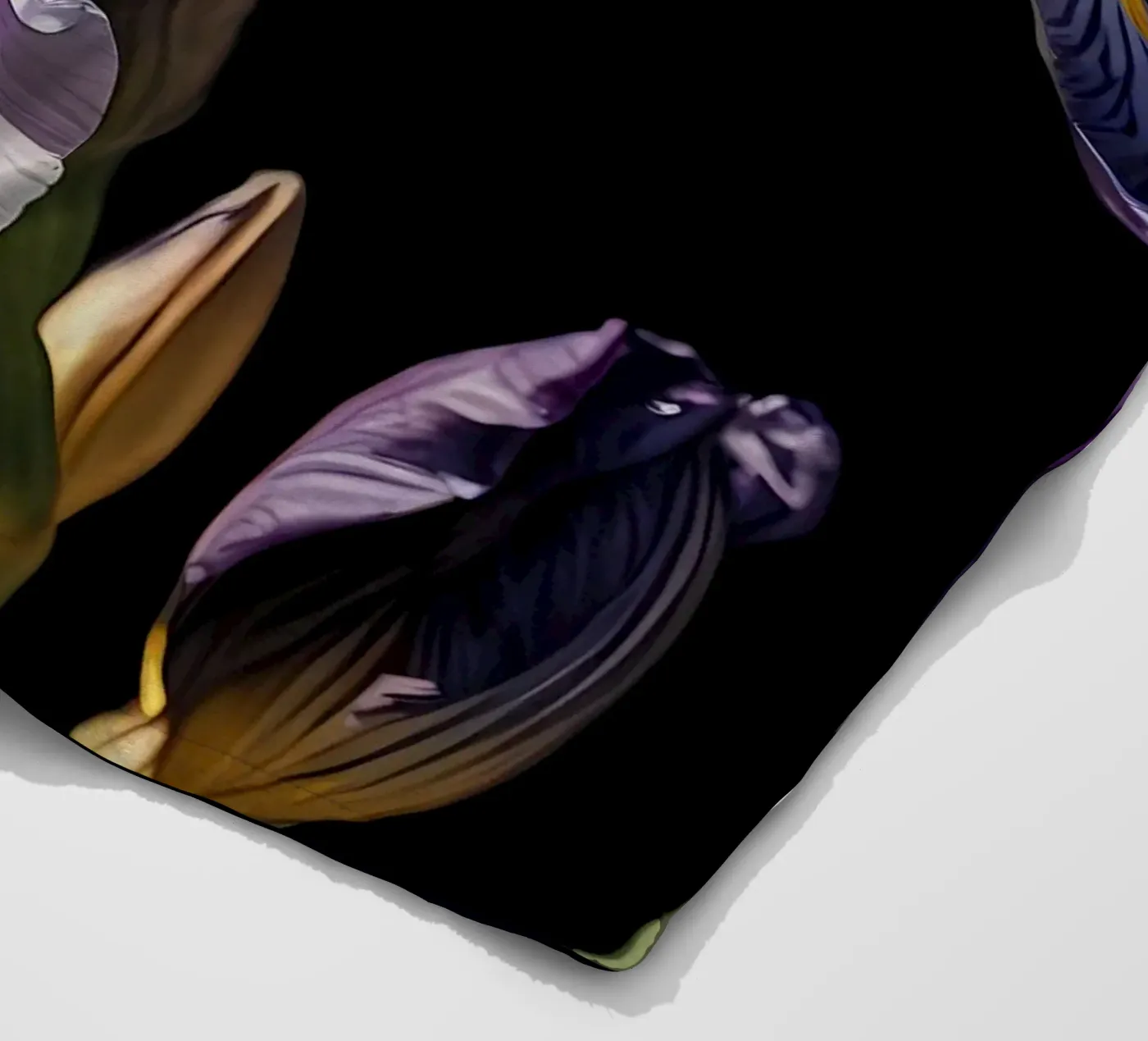 Iris Elegance Fleecedecke von Artistic-shop