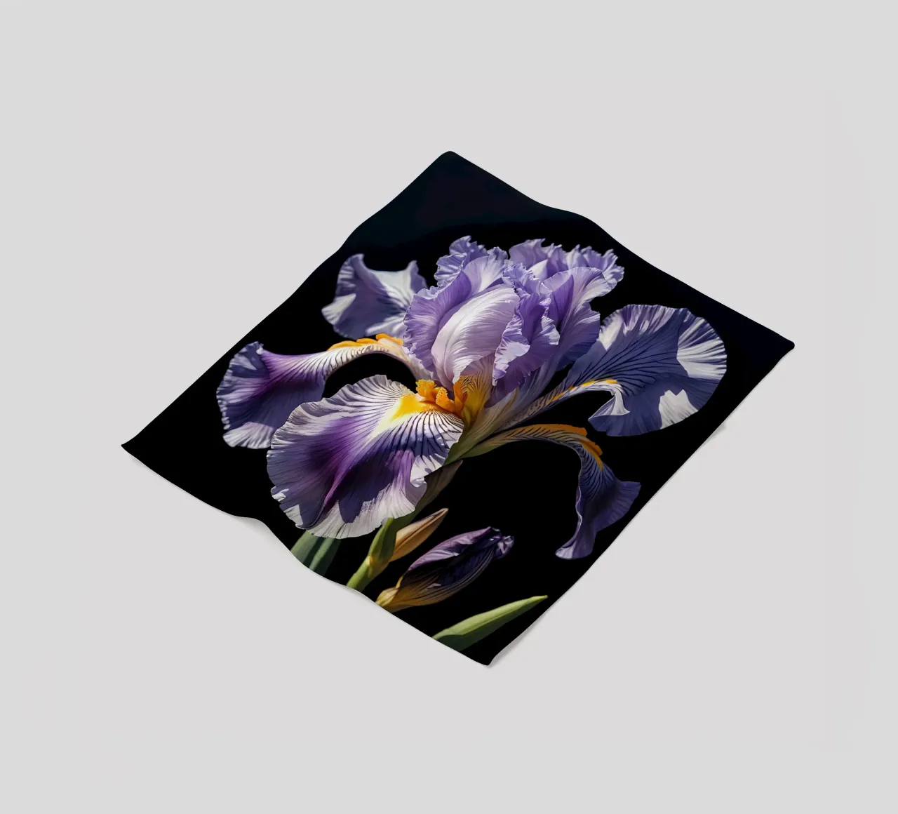 Iris Elegance Fleecedecke von Artistic-shop