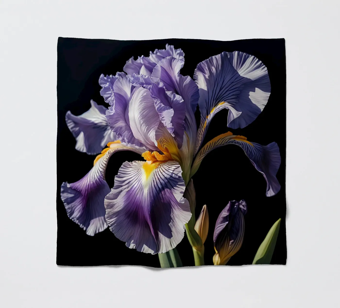 Iris Elegance Fleecedecke von Artistic-shop